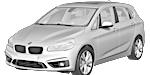 BMW F45 U0210 Fault Code